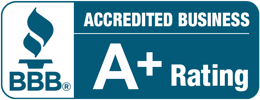 BBB Accredited — Pack & Move Services A+ Rating