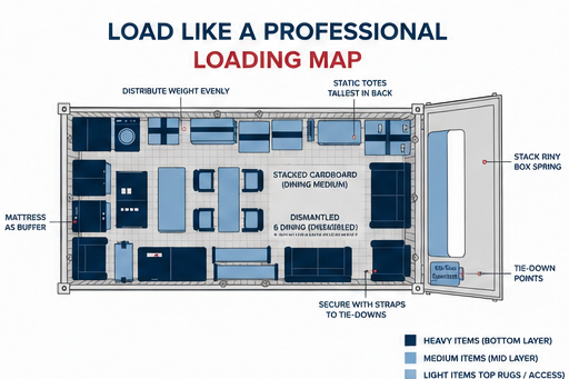 How to Pack Your Portable Storage Container for a Smooth Move